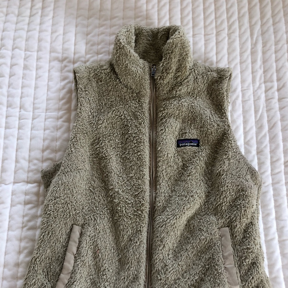 Patagonia Tan Sherpa Vest